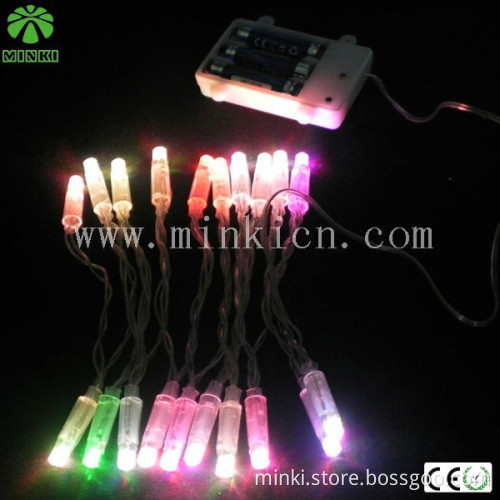 PVC string bulb light garden decorative hotel ,festive factory ,